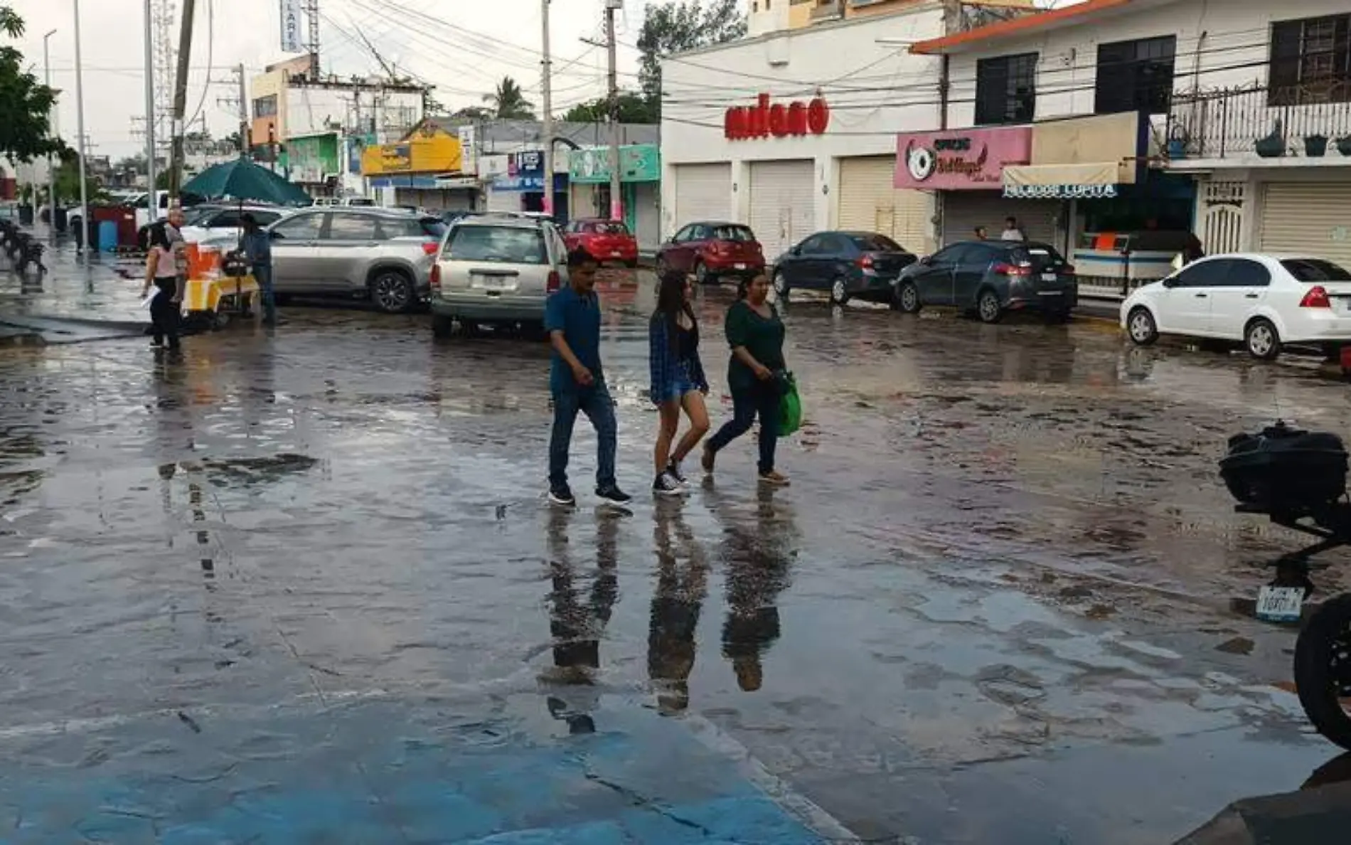 Una lluvia